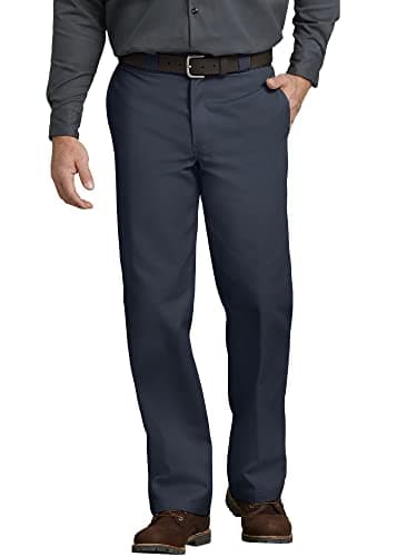 Image of Dickies Men's Original 874 Work Straight Trousers, Blue (Dark Navy), W33/L34