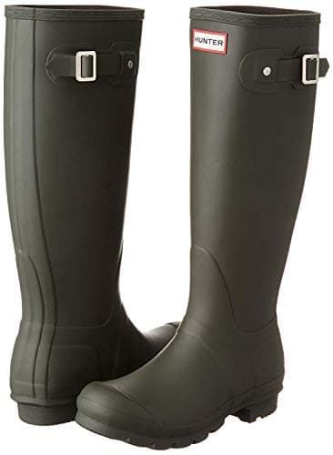 Image of Hunter Women's Original Tall Rain Boot - Dark Olive -6