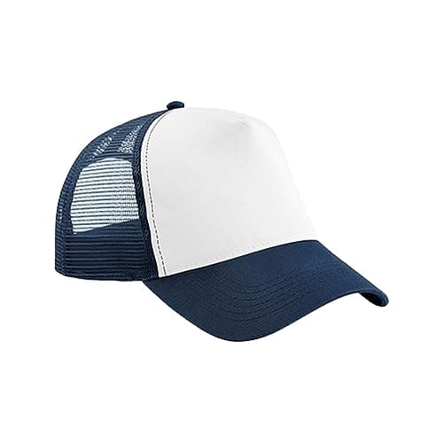 Image of Beechfield® B640B Junior Snapback Trucker - French Navy/White