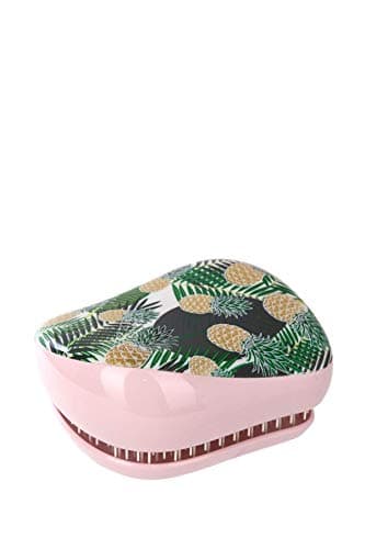 Image of Tangle Teezer Compact Styler Detangling Hairbrush, Palms & Pineapples