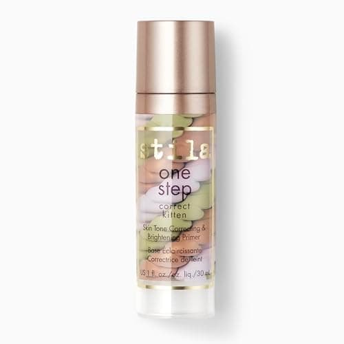 Image of Stila One Step Correct Skin Tone Color Corrector Correct Kitten – All in 1 Brightening Primer Serum & Make-up Primer for Even Skin - 30ml