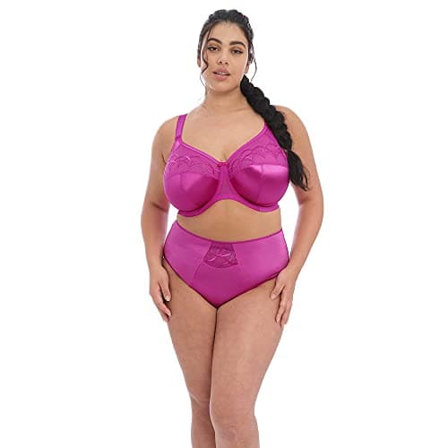Image of Elomi Women's Cate Underwire Cup Banded Full Coverage Bra, Camelia, 36 GG UK