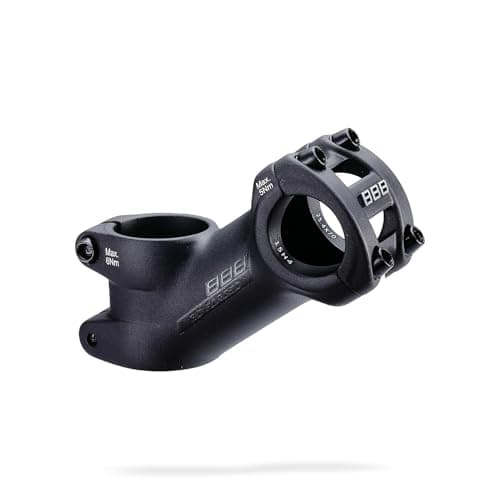 Image of BBB Cycling Handlebar Stem HighRise | Ø 31,8 mm 35 Degree 110mm | MTB Mountainbike E-bike Urban Cycling | Aluminium Steel | BHS-25,Black