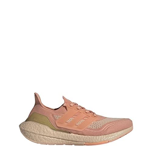 Image of adidas Ultraboost 21 Shoes Women's, Pink, Size 11