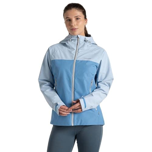 Image of Craghoppers Women's Vanth Waterproof Jacket DofE Awards Approved Hiking Coat 6 Blue