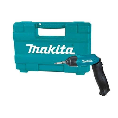 Image of Makita DF001DW 3.6V Li-ion Screwdriver Supplied with an 81 Piece Bit Set in a Carry Case