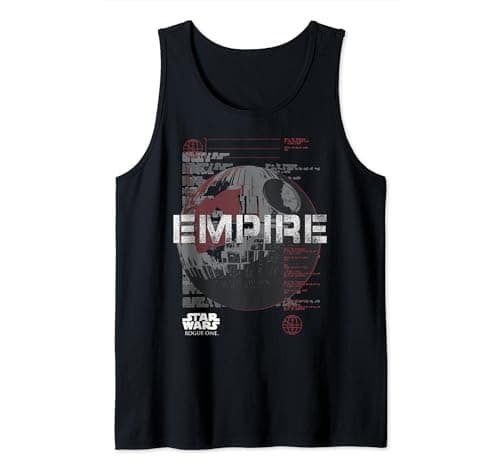 Image of Star Wars Rogue One Death Star Specs Tank Top