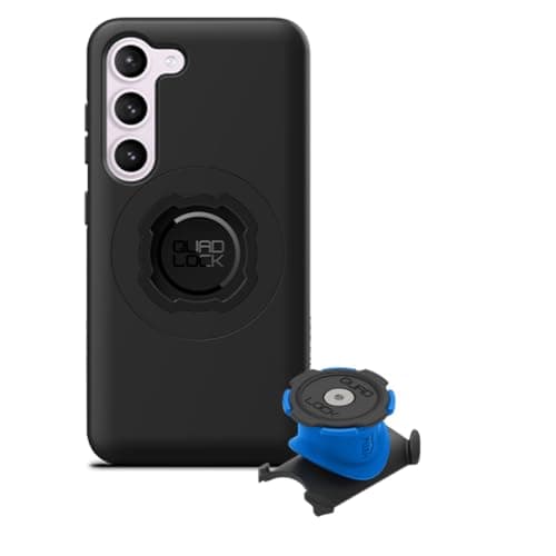 Image of Quad Lock Stem/Handlebar Bike Phone Holder Kit with MAG Phone Case for Samsung Galaxy S23 FE