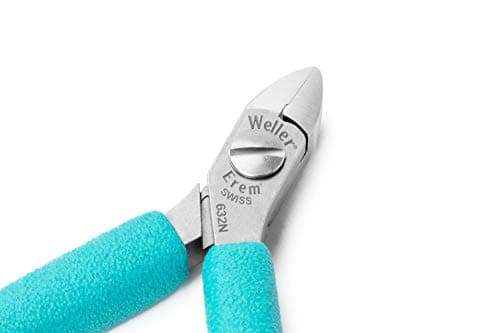 Image of Weller Erem 632N Precision Side-Cutting Pliers, Super Full Flush, 110 mm