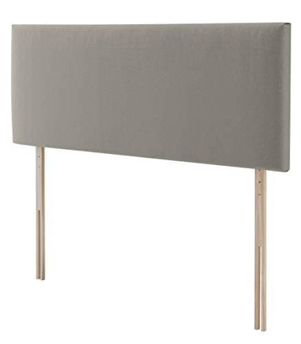 Image of Silentnight Paris Upholstered Headboard, Sandstone Fabric, Super King
