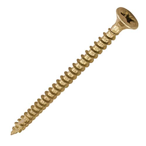 Image of TIMCO C2 Strong-Fix Multi-Purpose Premium Countersunk Gold Woodscrews - 4.0 x 60 - Box of 200