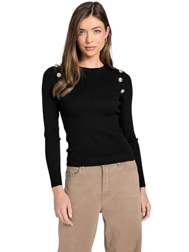 Image of Viscose Blend top, Black, L