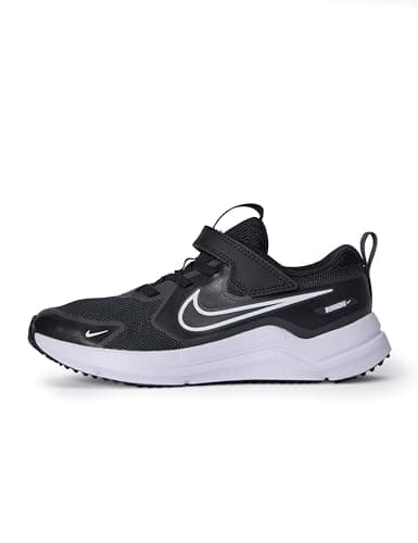 Image of Nike Kids Cosmic Runner (Gs) Running Shoe, Black/White/Anthracite, 4.5