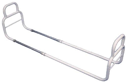 Image of Aidapt White Easy Fit Adjustable (960-1580) Bed stick Transfer Rail Designed to Help Getting In and Out of Bed