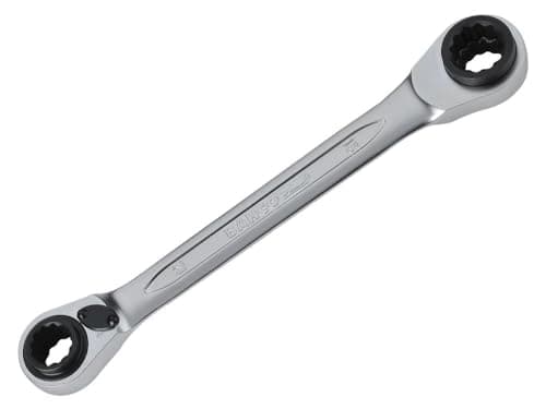 Image of Bahco S4RM-12-15 Ratchet Wrench Double Flat, 12 x 13 x 14 x 15 mm