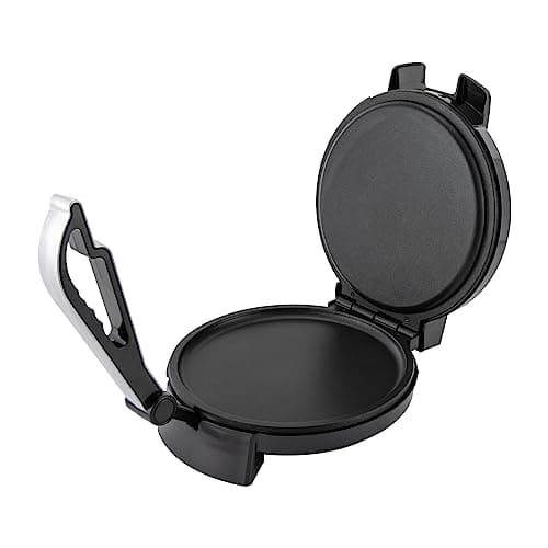 Image of Electric Chapati Roti Maker, 1200 W Electric Chapati Maker, Flat Bread, Naan Roti Press Machine, Tortilla Maker for Pancakes, Pan Cakes, Omelettes, Palate Ham