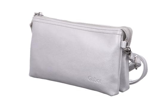 Image of Gabor bags Emmy Women's Evening Bag Clutch Small, silver, 22,5x4,5x13,5, 001642