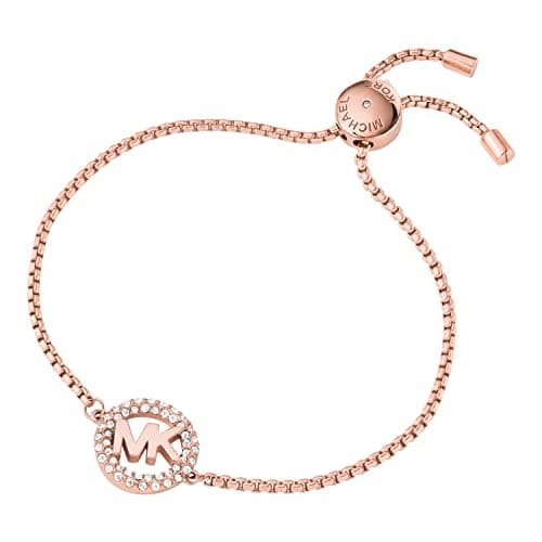 Image of Michael Kors Women's Rose Gold-Tone Brass Bracelet (Model: MKJ7321791)