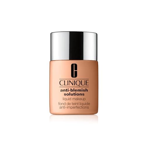 Image of Clinique Anti-Blemish Solutions Liquid Foundation Makeup With Salicylic Acid For Dry Combination To Oily Skin Types | Medium Coverage, Natural Matte Finish
