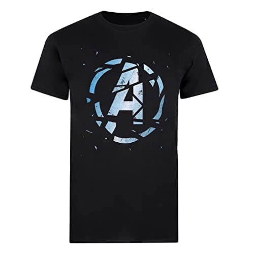 Image of Cotton Soul Marvel Avengers Shattered Unisex T Shirt, Black, XXXX-Large