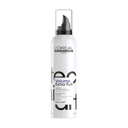 Image of L'Oréal Professionnel Tecni.ART Volumiser Hair Mousse, Volumiser Spray, Adds Volume and Hold To Fine Hair, 250ml