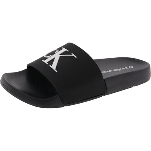 Image of Calvin Klein Women's Arin Slide Sandal, Black 004, 5 UK