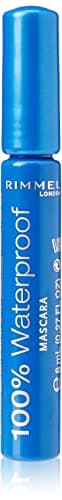 Image of Rimmel 100% Waterproof Long-lasting Mascara, Black, 8ml