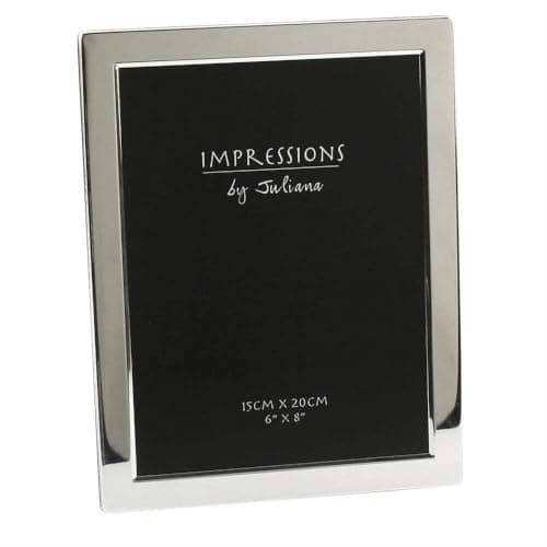 Image of Silverplated Photo Frame Flat Edge 6x8 (362068S)