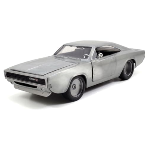 Image of Jada 253203047 The Fast And The Furious 1:24 7 1968 Dodge Charger R/T-JA97336, metallic