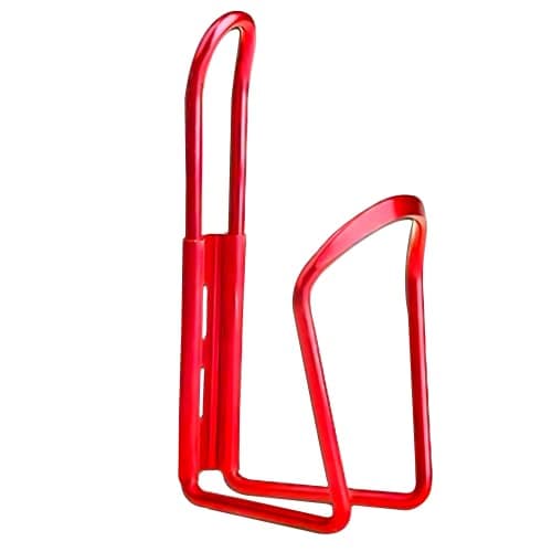 Image of Laxzo ® Bike Water Bottle Cage, Bike Water Bottle Holder Lightweight Aluminum Alloy, Bicycle Cup Holder, Cycling Bottle Holder for Road Bike and Mountain Bike Red