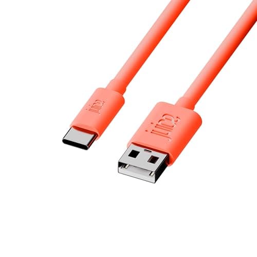 Image of Juice USB Type C 3m Charger and Sync Cable for Samsung Galaxy S20, S10, S9, S8, S20 Plus, Huawei P30, P20, Sony, Apple Ipad 2020, Pro 2020, Air 2020 - Coral