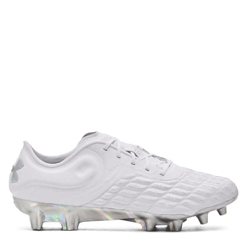 Image of Under Armour Mens Clone Magnetico Elite 3.0 FG Football Boot White 6 (40)