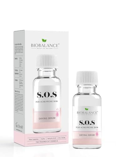Image of BioBalance SOS Drying Acne-Prone Skin Super Serum | 20ml | Acne Prone Skin | Face Serum | Regulates Sebum Production | Removes Impurities & Excess Oil | Oily & Greasy Skin
