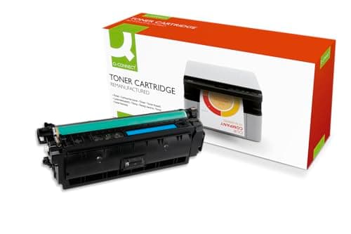 Image of Q-Connect Compatible Solution HP M552/M553 LaserJet Toner Cartridge High Yield Cyan CF361X