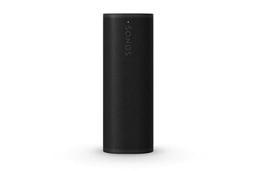 Image of Sonos Roam 2 | Lightweight Portable Waterpoof Speaker with Bluetooth, WiFi, 10 hour battery life and Voice Control for Home and Outdoor Use - Black