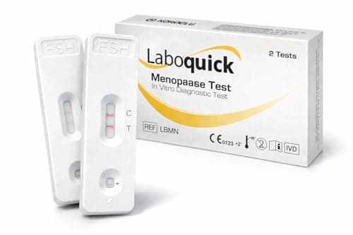 Image of Menopause Test Kit for Women – Perimenopause Test Kit – 2 x FSH Hormone Self Test – At Home Menopause Test – Easy Urine Test