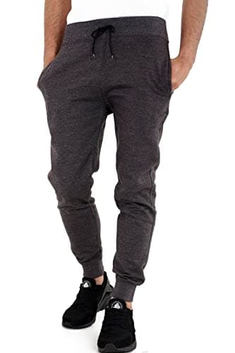 Image of GW CLASSY OUTFIT Kids Boys Girls Children School Jog Pants Sports Games Fleece Joggers Trouser Jogging Tracksuit Bottoms (4-13 Years) (Charcoal, 13-14 Years)