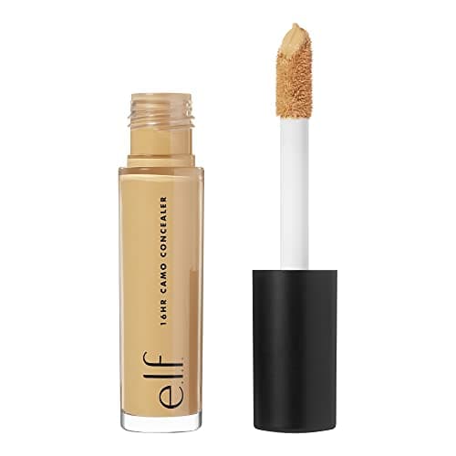 Image of e.l.f. 16HR Camo Concealer, Full Coverage & Highly Pigmented, Matte Finish, Deep Caramel, 0.203 Fl Oz (6mL)