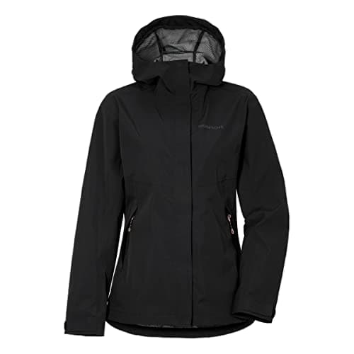 Image of Didriksons Grit 2 Womens Waterproof Jacket, Black, UK Size 16