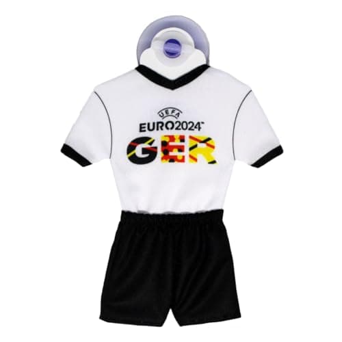 Image of UEFA Euro 2024 Mini Kit/Mini Jersey 17 x 14 cm with Suction Cup Official Merchandise