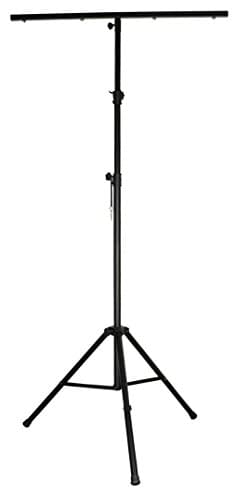 Image of Stage Lighting Stand with Removable T Bar & Light Fixings, Heavy Duty 3.4M High