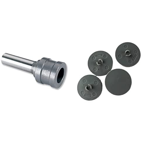 Image of Rapesco ZSPCUTTER 6 mm 4400 Replacement Punch Cutters for Use in Heavy Duty Hole Punches, Pack of 2 & 0282 P1100 & P2200 Replacement Punching Boards - Pack of 4
