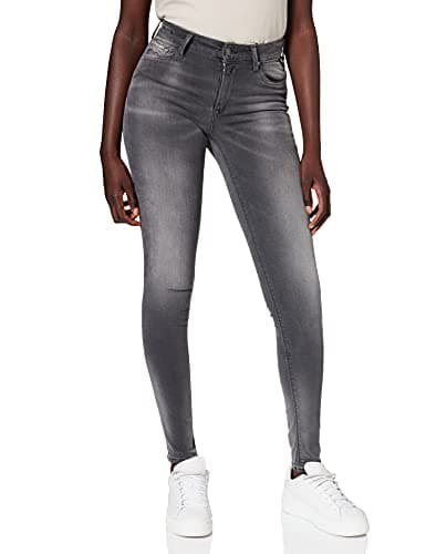 Image of Replay Women's LUZIEN Jeans, 096 Medium Grey, 2330