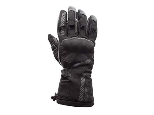Image of RST Atlas CE Waterproof Black HTC Leather Motorcycle Glove Size 09