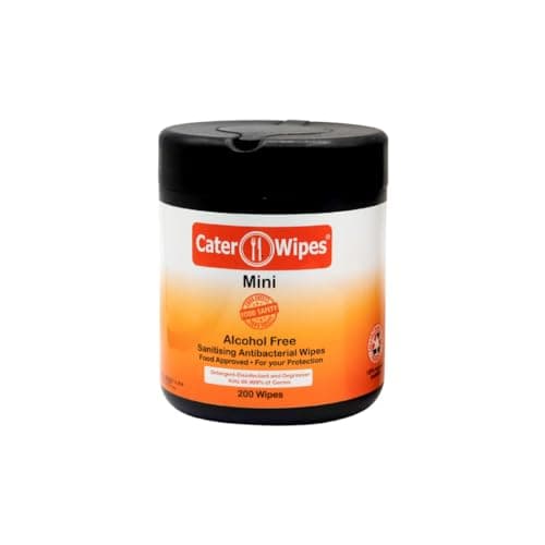 Image of Sani Care 200 Cater Wipes – Temperature Probe & Surface Disinfectant Wipes, Ideal for Food Hygiene & Kitchen Use