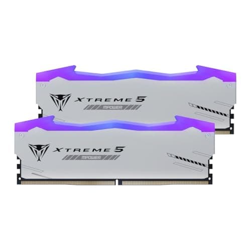 Image of Patriot Viper Xtreme 5 MPOWER DDR5 RGB RAM 32GB (2X16GB) 6000MT/s CL30 UDIMM Desktop Gaming Memory Kit - PVXR532G60C30KM