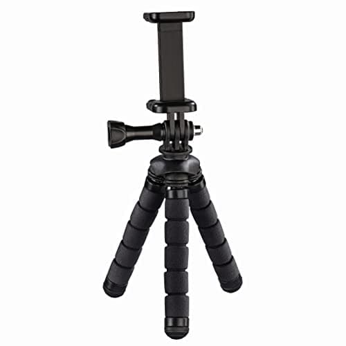 Image of Hama 4609 Flex Mini Tripod for Smartphone and GoPro, 14cm, Black