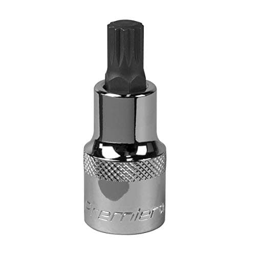 Image of Sealey M10 1/2" Sq Drive Spline Socket Bit - SBS015