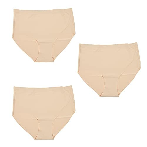 Image of Undercover 3 Pairs Ladies No VPL Full Briefs BR732 Nude 14