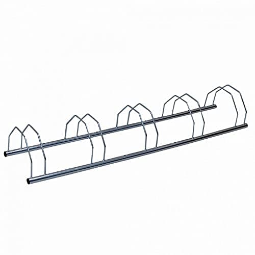 Image of Oypla 5 Slot Metal Heavy Duty Bike Stand Bicycle Storage Rack